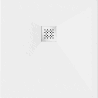 Mexen Stone+ композитен квадратен поддушов съд 80 x 80 см, бял - 44108080