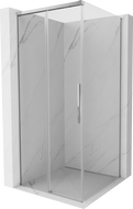 Mexen Rox плъзгаща се душ кабина 95 x 95 см, прозрачна, хром - 8C2-095-095-01-00