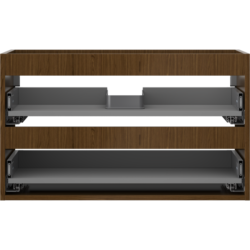 Mexen Box-A корпус на шкаф под мивка 80 см, 2 чекмеджета, орех - 91AX0-0800-470-2-86