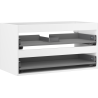 Mexen Box-A корпус на шкаф под мивка 90 см, 2 чекмеджета, бял мат - 91AX0-0900-470-2-01