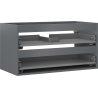 Корпус на мивка Mexen Box-A 90 см, 2 чекмеджета, мат графит - 91AX0-0900-470-2-66