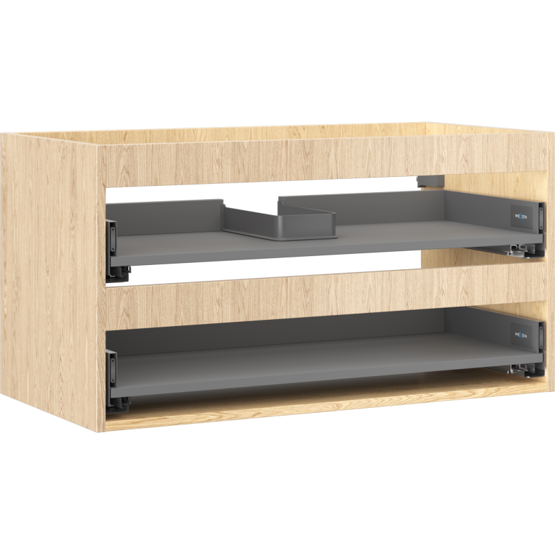 Кутия на Mexen Box-A 90 см, 2 чекмеджета, дъб - 91AX0-0900-470-2-81