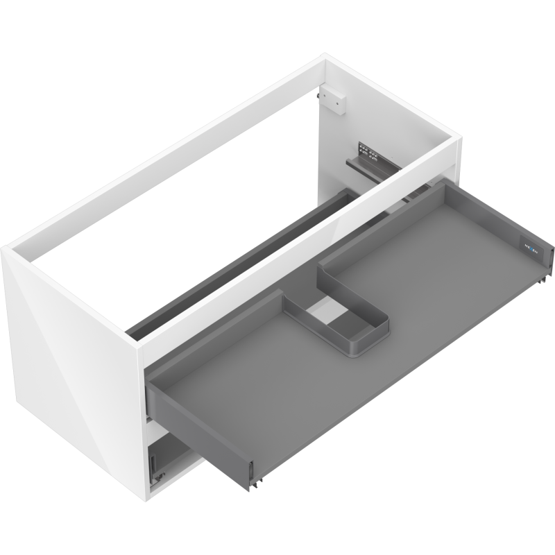 Mexen Box-A шкаф корпус за умивалник 100 см, 2 чекмеджета, бял гланц - 91AX0-1000-470-2-00