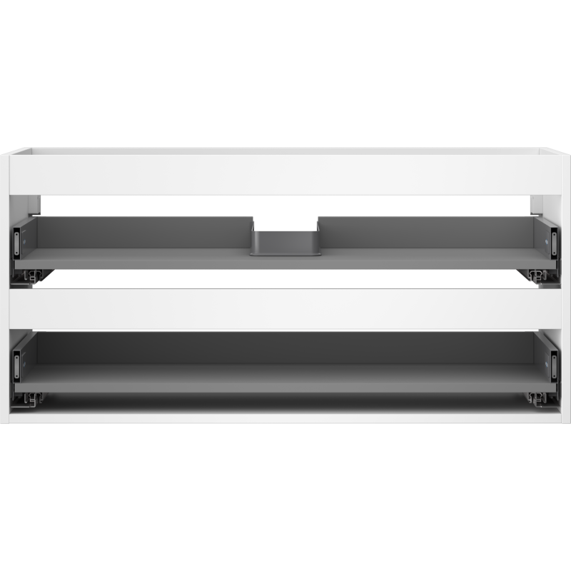 Mexen Box-A корпус за шкаф под мивка 100 см, 2 чекмеджета, бял мат - 91AX0-1000-470-2-01