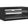 Корпус на шкаф под мивка Mexen Box-A 100 см, 2 чекмеджета, черен мат - 91AX0-1000-470-2-71