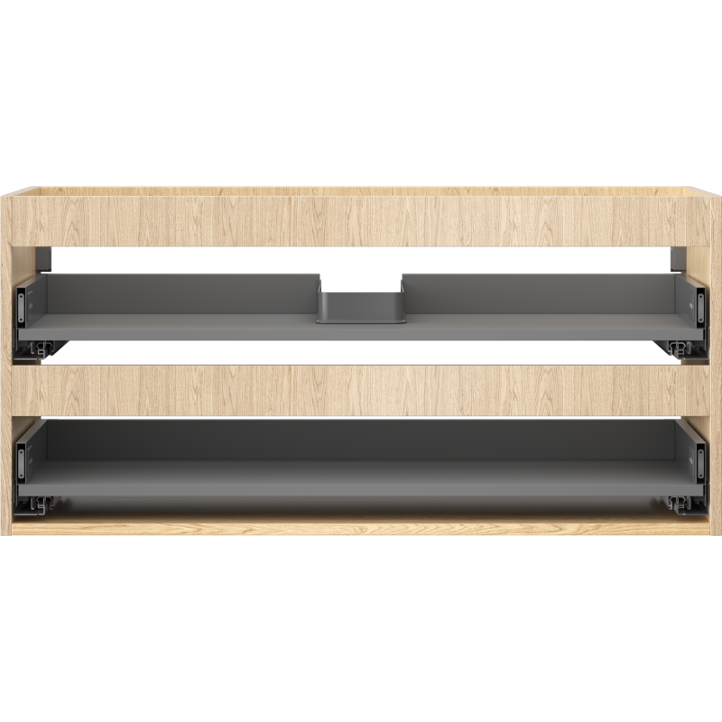 Mexen Box-A корпус на шкафче под мивка 100 см, 2 чекмеджета, дъб - 91AX0-1000-470-2-81