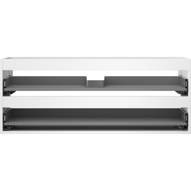 Mexen Box-A корпус шкаф под мивка 120 см, 2 чекмеджета, бял мат - 91AX0-1200-470-2-01