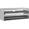 Mexen Box-A корпус за шкаф за мивка 120 см, 2 чекмеджета, сив мат - 91AX0-1200-470-2-62