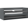 Mexen Box-A корпус на шкаф под мивка 120 см, 2 чекмеджета, графит мат - 91AX0-1200-470-2-66