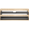Корпус за шкафче за мивка Mexen Box-A 120 см, 2 чекмеджета, дъб - 91AX0-1200-470-2-81