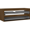 Корпус за шкафче под умивалник Mexen Box-A 120 см, 2 чекмеджета, орех - 91AX0-1200-470-2-86