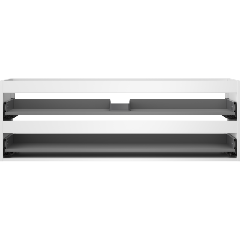 Mexen Box-A корпус на шкаф под мивка 140 см, 2 чекмеджета, бял мат - 91AX0-1400-470-2-01