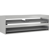 Кутия корпус за мивка Mexen Box-A 140 см, 2 чекмеджета, сив мат - 91AX0-1400-470-2-62
