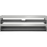 Кутия корпус за мивка Mexen Box-A 140 см, 2 чекмеджета, сив мат - 91AX0-1400-470-2-62