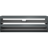 Корпус на шкаф под мивка Mexen Box-A 140 см, 2 чекмеджета, матов графит - 91AX0-1400-470-2-66