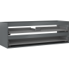 Корпус на шкаф под мивка Mexen Box-A 140 см, 2 чекмеджета, матов графит - 91AX0-1400-470-2-66