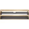 Корпус за умивалник Mexen Box-A 140 см, 2 чекмеджета, дъб - 91AX0-1400-470-2-81