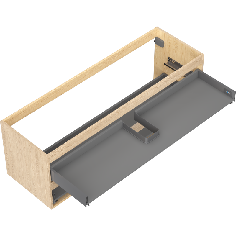 Mexen Box-A корпус за шкаф под мивка 140 см, 2 чекмеджета, дъб - 91AX0-1400-470-2-81