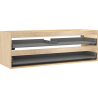 Корпус за умивалник Mexen Box-A 140 см, 2 чекмеджета, дъб - 91AX0-1400-470-2-81