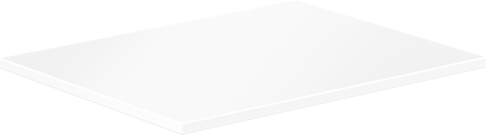 Mexen Uni плот за шкаф 60 cm, бял мат - 91AXX-0604-464-18-01