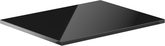 Mexen Uni плот за шкаф 70 см, черен гланц - 91AXX-0704-464-18-70