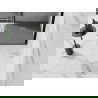 Mexen Stone+ композитен квадратен душ кабина 80 x 80 см, сив-бетон - 44618080