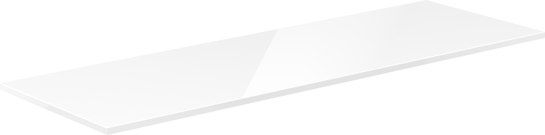 Mexen Uni плот за шкаф 150 см, бял гланц - 91AXX-1504-464-18-00