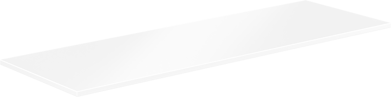 Mexen Uni плоскост 150 cm, бял мат - 91AXX-1504-464-18-01