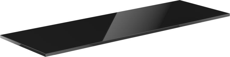 Mexen Uni плот плот на шкафа 150 см, черен гланц - 91AXX-1504-464-18-70