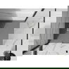 Mexen Stone+ композитен квадратен душ кабина 80 x 80 см, сив-бетон - 44618080