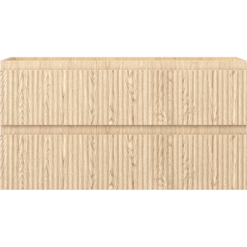 Mexen Rivel шкаф за баня под мивка 90 см, 2 чекмеджета, релефен, дъб - 91A20-09047-2-BFF81