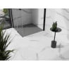 Mexen Stone+ квадратен композитен душ корито 90 x 90 см, сив бетон - 44619090