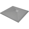 Mexen Stone+ композитен душ под квадратен 90 x 90 см, сив-бетон - 44619090
