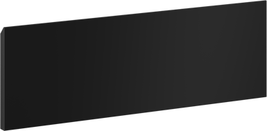 Mexen Orio челен панел за корпус на шкаф за баня 50 x 20 см, черен мат - 91A10-0500-235-1-71