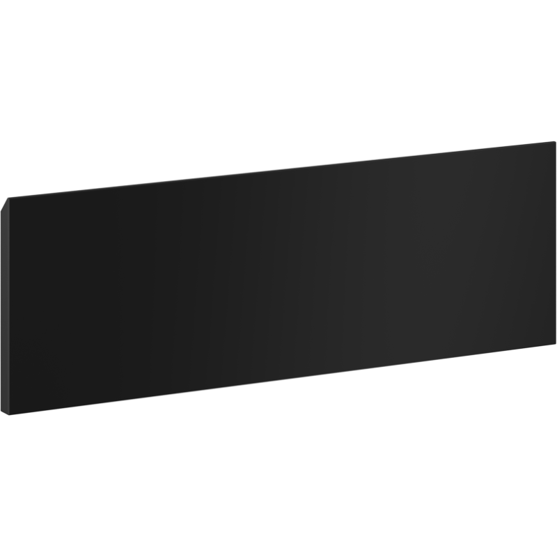 Mexen Orio предна част за корпус на шкаф за баня 70 x 20 см, черен мат - 91A10-0700-235-1-71