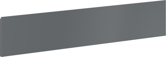 Mexen Orio фронт за корпус на шкаф за баня 100 x 20 см, графит мат - 91A10-1000-235-1-66