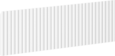 Mexen Rivel лицева плоскост за корпус на шкаф за баня 70 x 20 cm, бял мат - 91A20-0700-235-1-01
