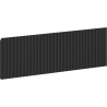 Mexen Rivel предна релефна за шкаф модул 60 x 20 cm, черен мат - 91A20-0600-235-1-71