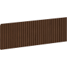 Mexen Rivel преден панел, ребрована, за корпус на баня шкаф 70 x 20 cm, орех - 91A20-0700-235-1-86