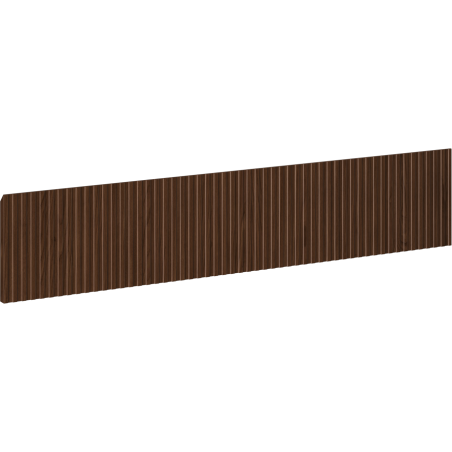 Mexen Rivel преден панел, рифлован за корпус на шкаф за баня 100 х 20 см, орех - 91A20-1000-235-1-86