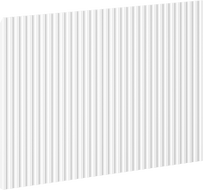 Mexen Rivel предна част рифелована за корпус на шкаф за баня 40 x 43,5 см, бял мат - 91A20-0400-470-1-01