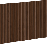 Mexen Rivel шкафче ламелно предно за корпус на баня 45 x 43,5 cm, орех - 91A20-0450-470-1-86