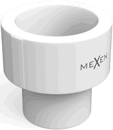 Mexen PPR редукционна муфа за заваряване за PPR тръби 50 x 40, PN25 - W97321-5040-00
