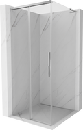 Mexen Rox L плъзгаща се душ кабина 95 x 95 см, прозрачна, хром - 8C2L-095-095-01-00