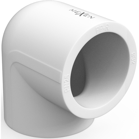 Mexen PPR коляно 90° заваряемо за тръби PPR 25 x 25, PN25 - W97324-2525-00