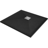 Mexen Stone+ композитен квадратен душ корито 100 x 100 см, черен - 44701010
