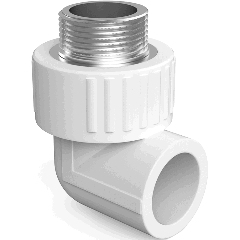 Mexen PPR коляно 90° заварено за тръби PPR 40 x 5/4 GZ - W97327-4054M-00