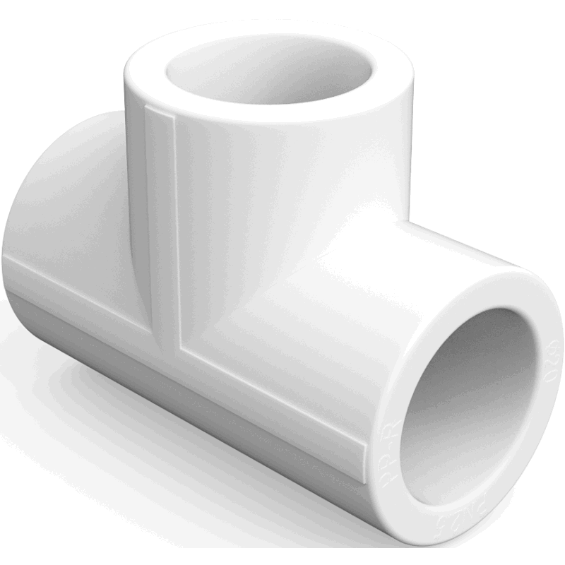 Mexen PPR заварен тройник за PPR тръби 40 x 40 x 40, PN25 - W97330-404040-00