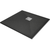 Mexen Stone+ композитен квадратен душ 100 x 100 см, антрацит - 44711010