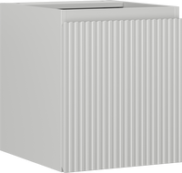 Mexen Rivel шкаф за баня с мивка 40 см, 1 врата, оребрена, сив мат - 91A21-04047-1-BF62